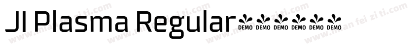 JI Plasma Regular字体转换